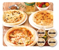 3種のナポリ風ピッツァセット（4枚）