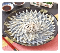 ふぐ刺身セット